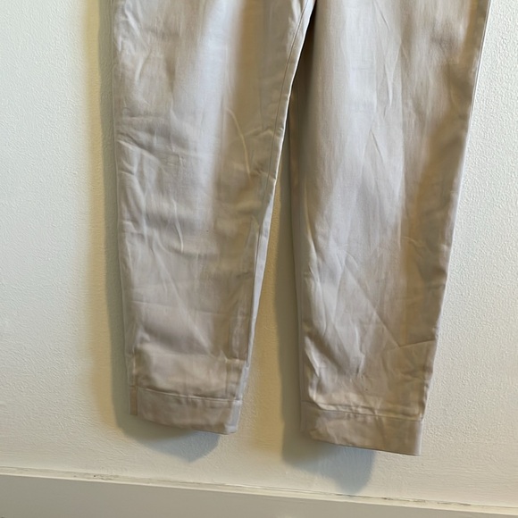 COS Short Sleeve Jumpsuit Women’s Size 2 NWT Minimalist Neutral Oatmeal Beige - Picture 7 of 13